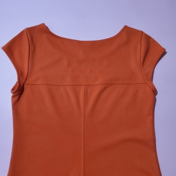 🧡 Banana Republic Vintage Y2K 00s Orange Dress 🧡 - Picture 6 of 8
